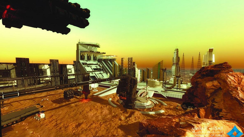 ОАЭ будет строить города на Марсе